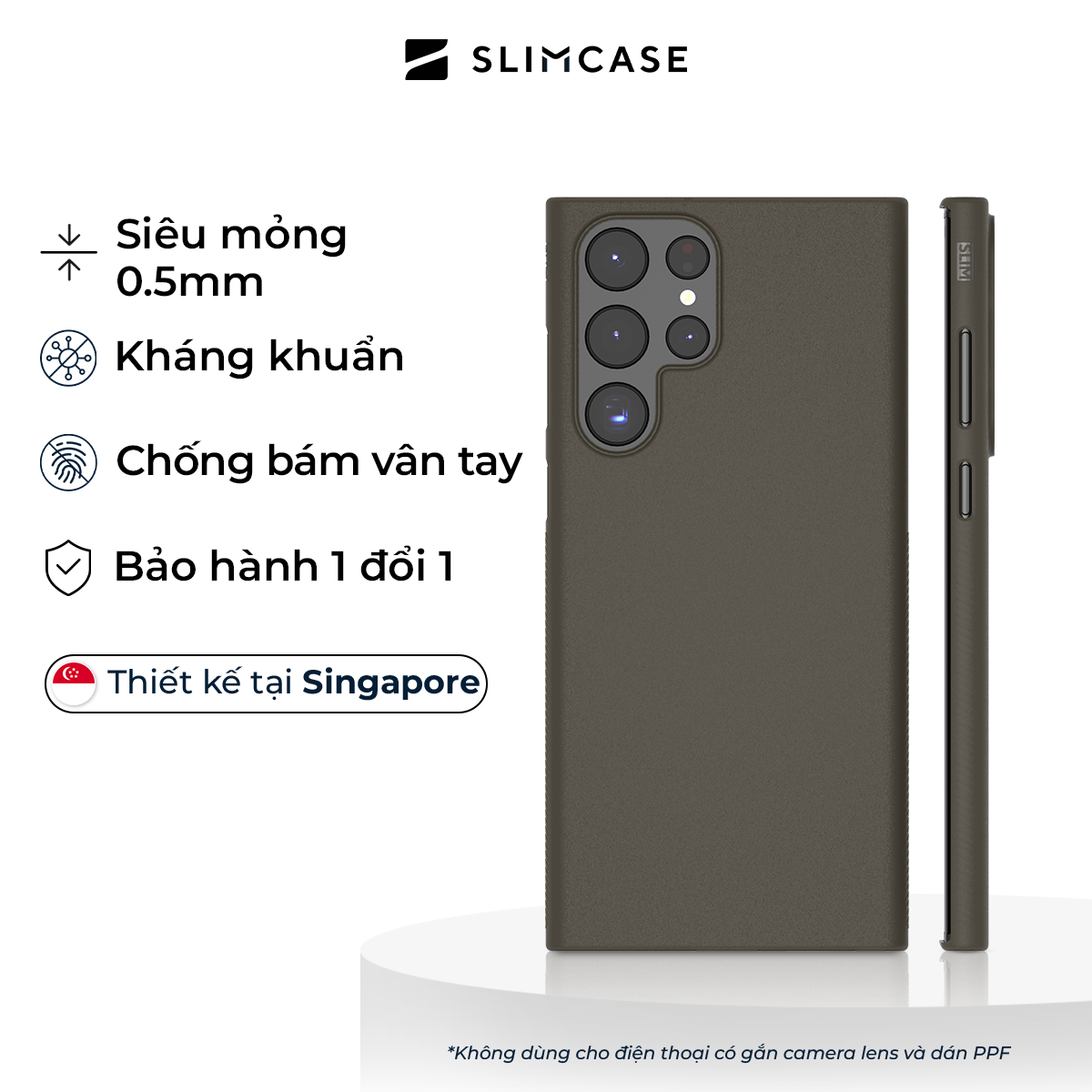 Ốp lưng Slimcase Samsung Galaxy S22 Ultra