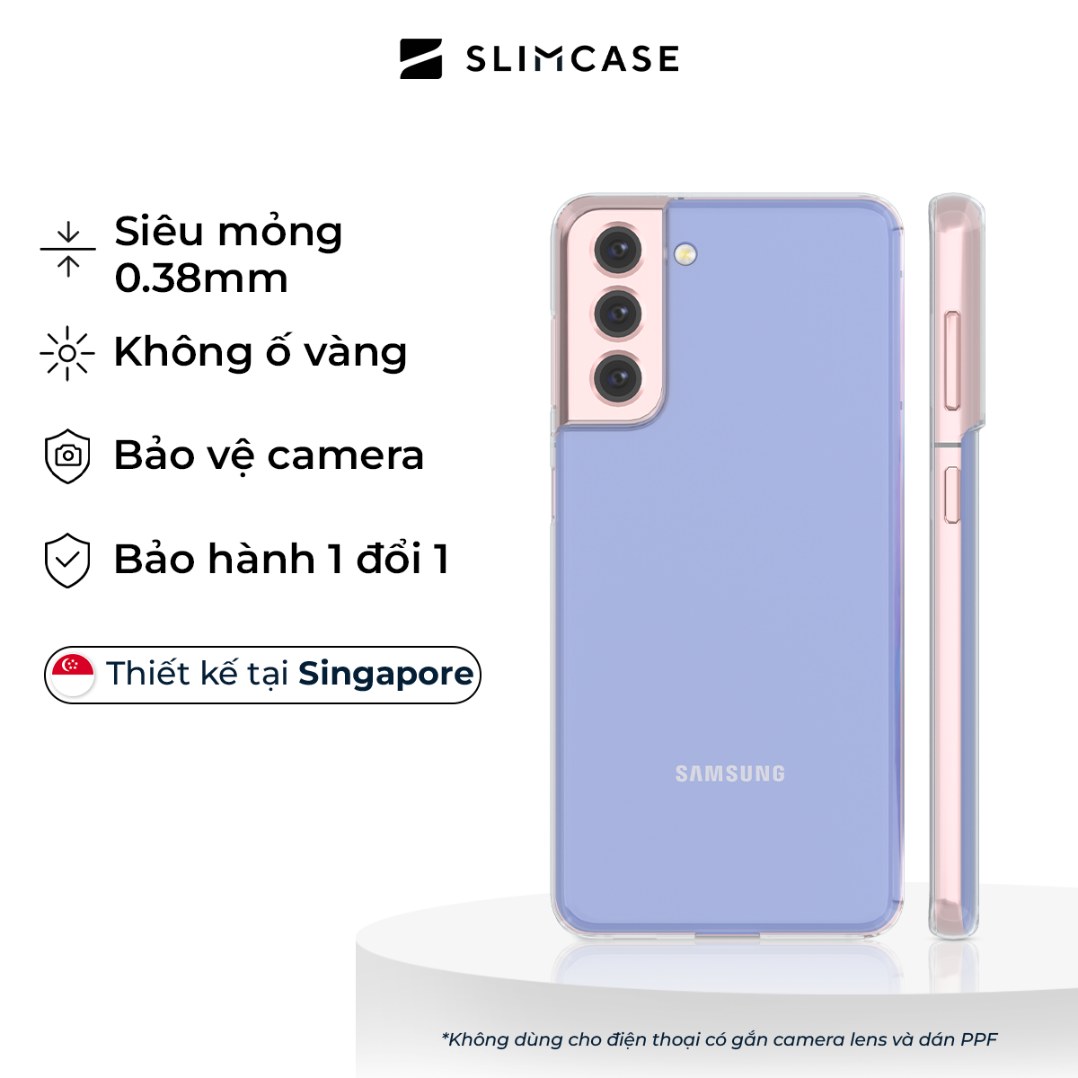 Ốp lưng Slimcase Samsung Galaxy S21