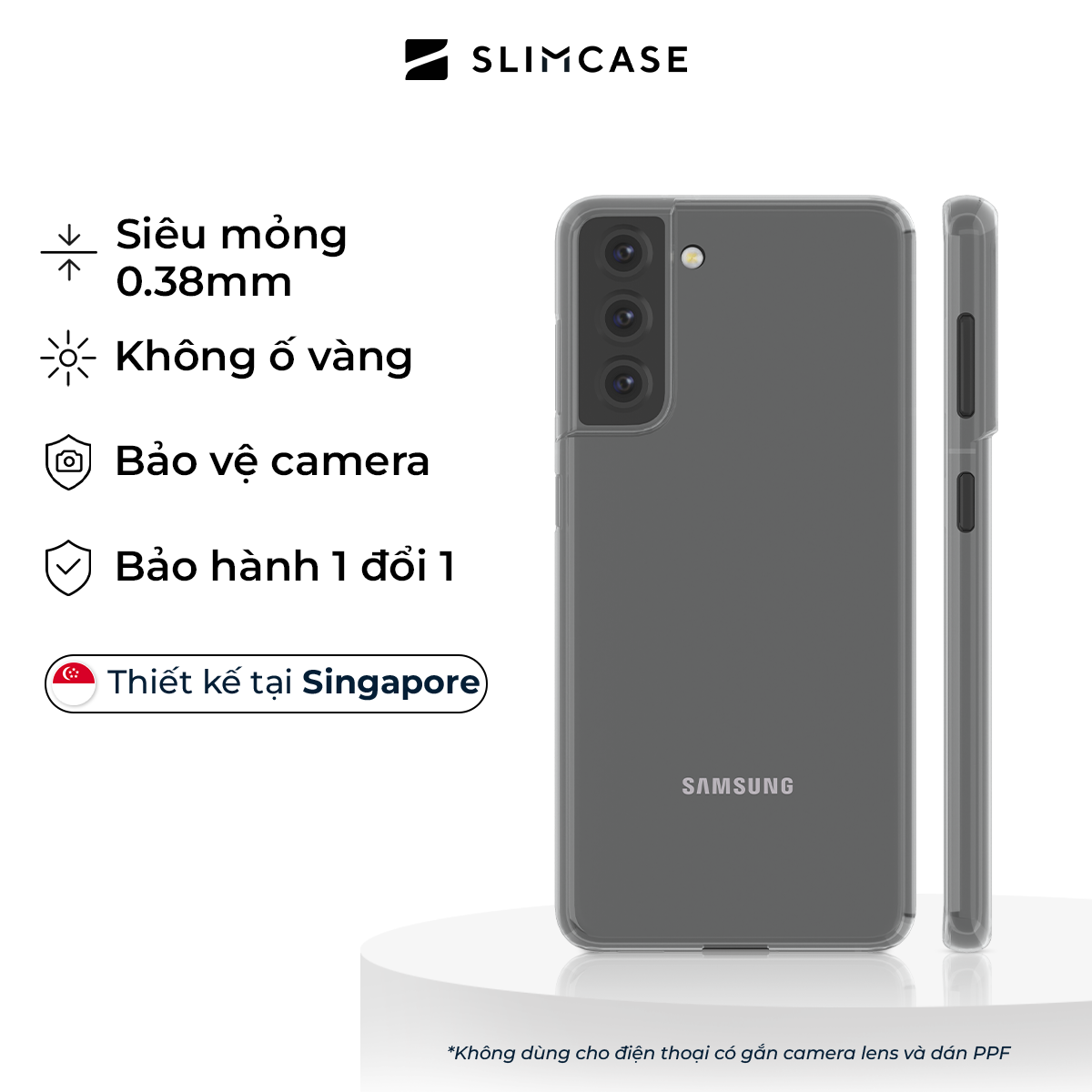 Ốp lưng Slimcase Samsung Galaxy S21 Plus