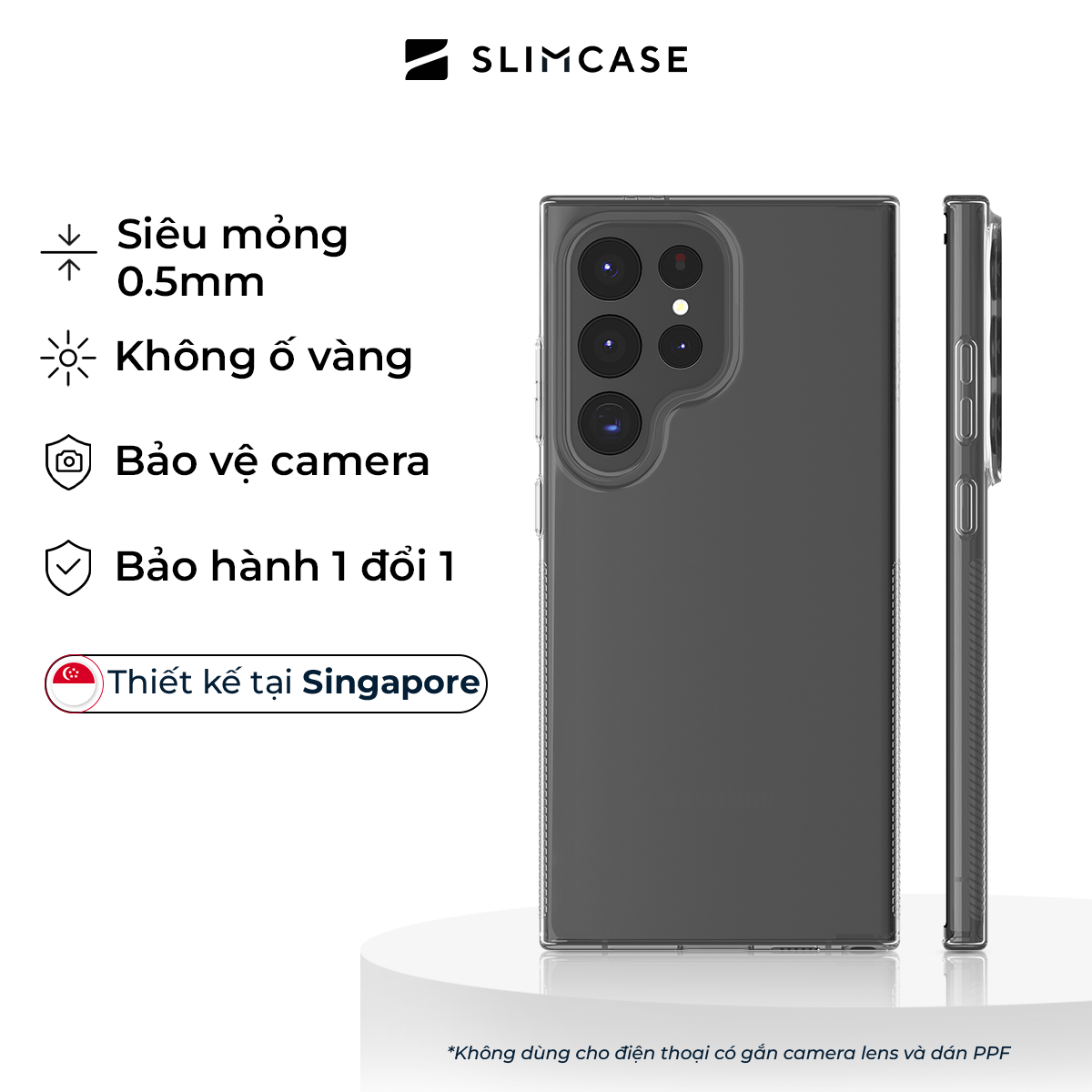 Ốp lưng Slimcase Samsung Galaxy S22 Ultra