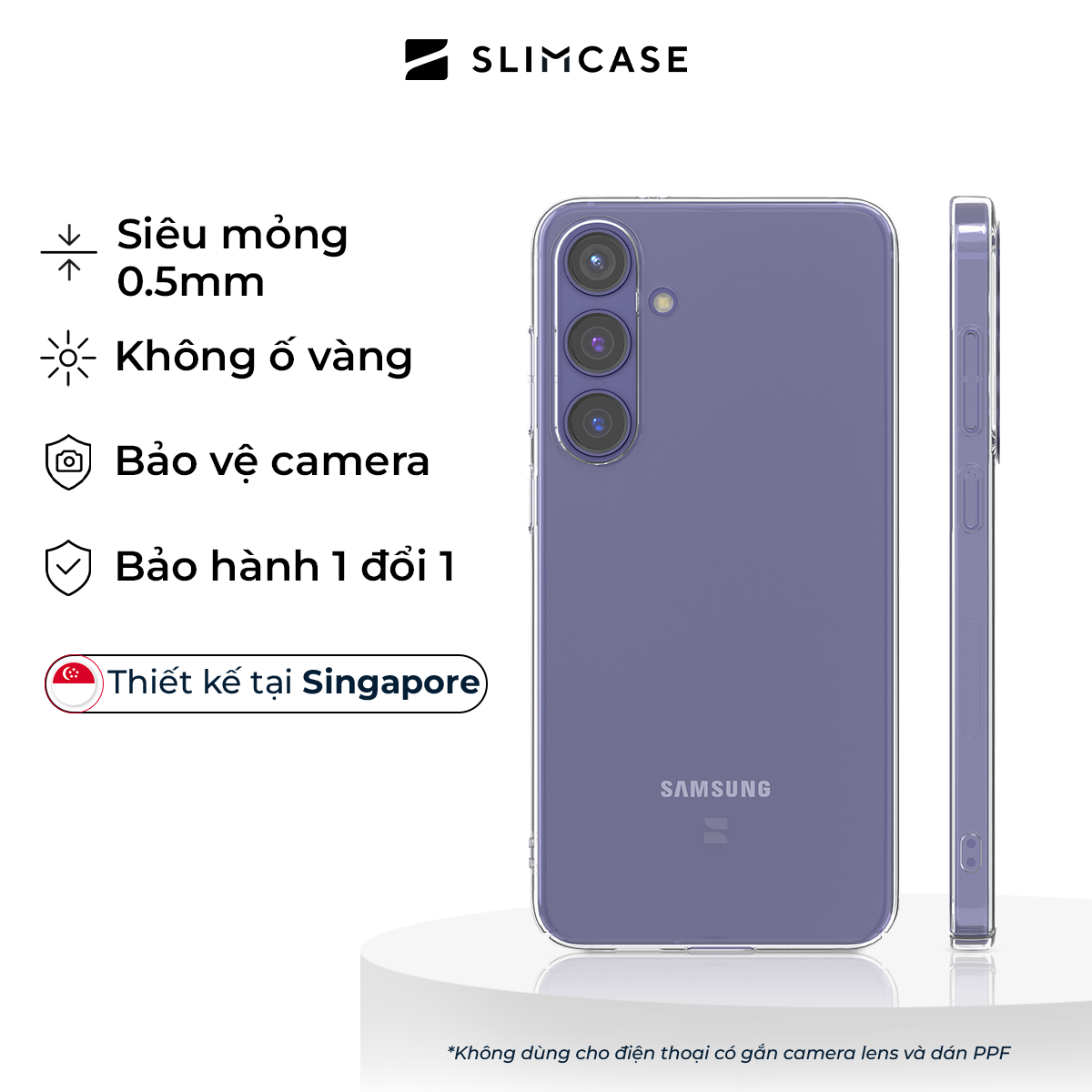 Ốp lưng Slimcase Samsung S24 Plus
