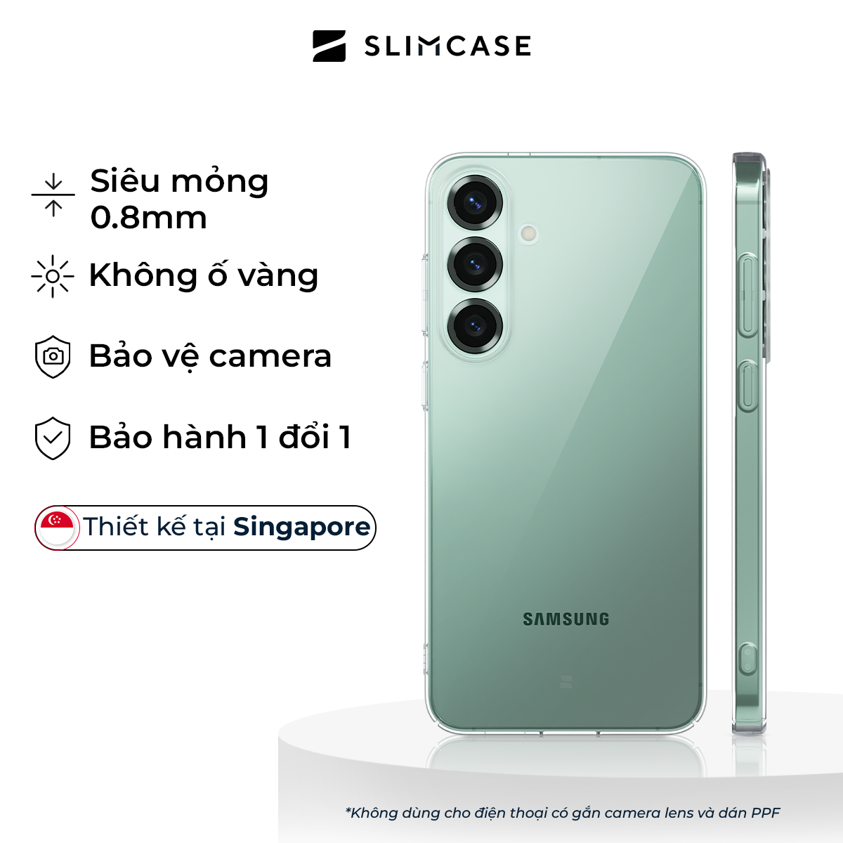 Ốp lưng Slimcase Samsung S25 Plus