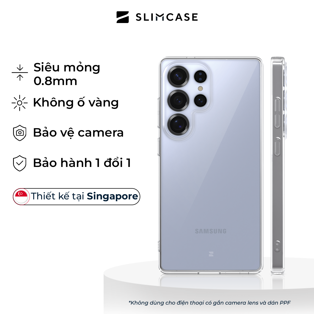 Ốp lưng Slimcase Samsung S25 Ultra