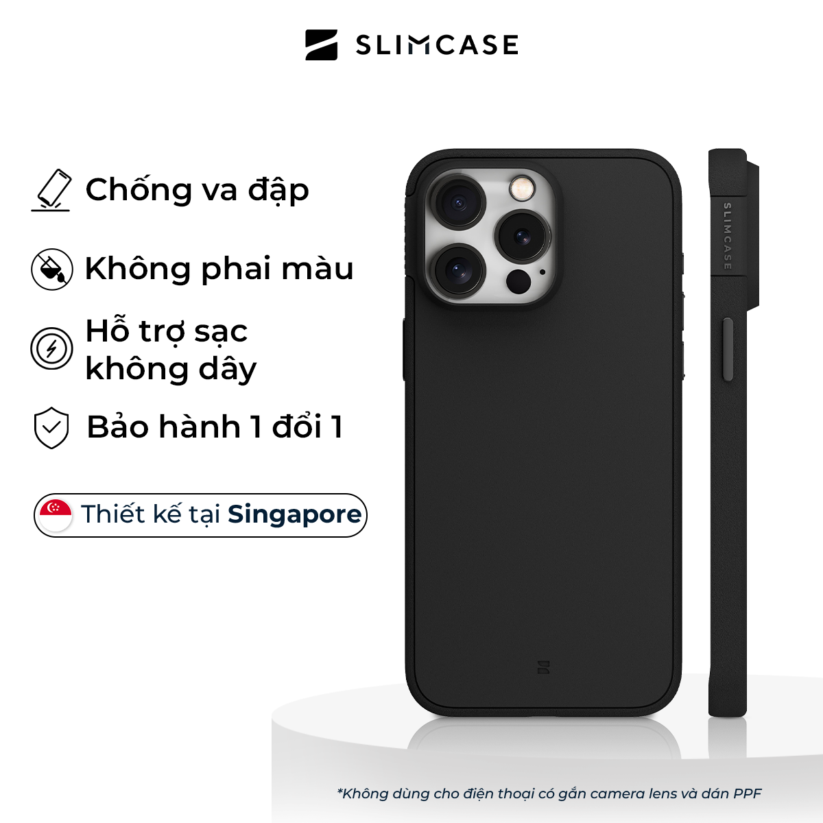 Ốp lưng Slimcase iPhone 15 Pro Max