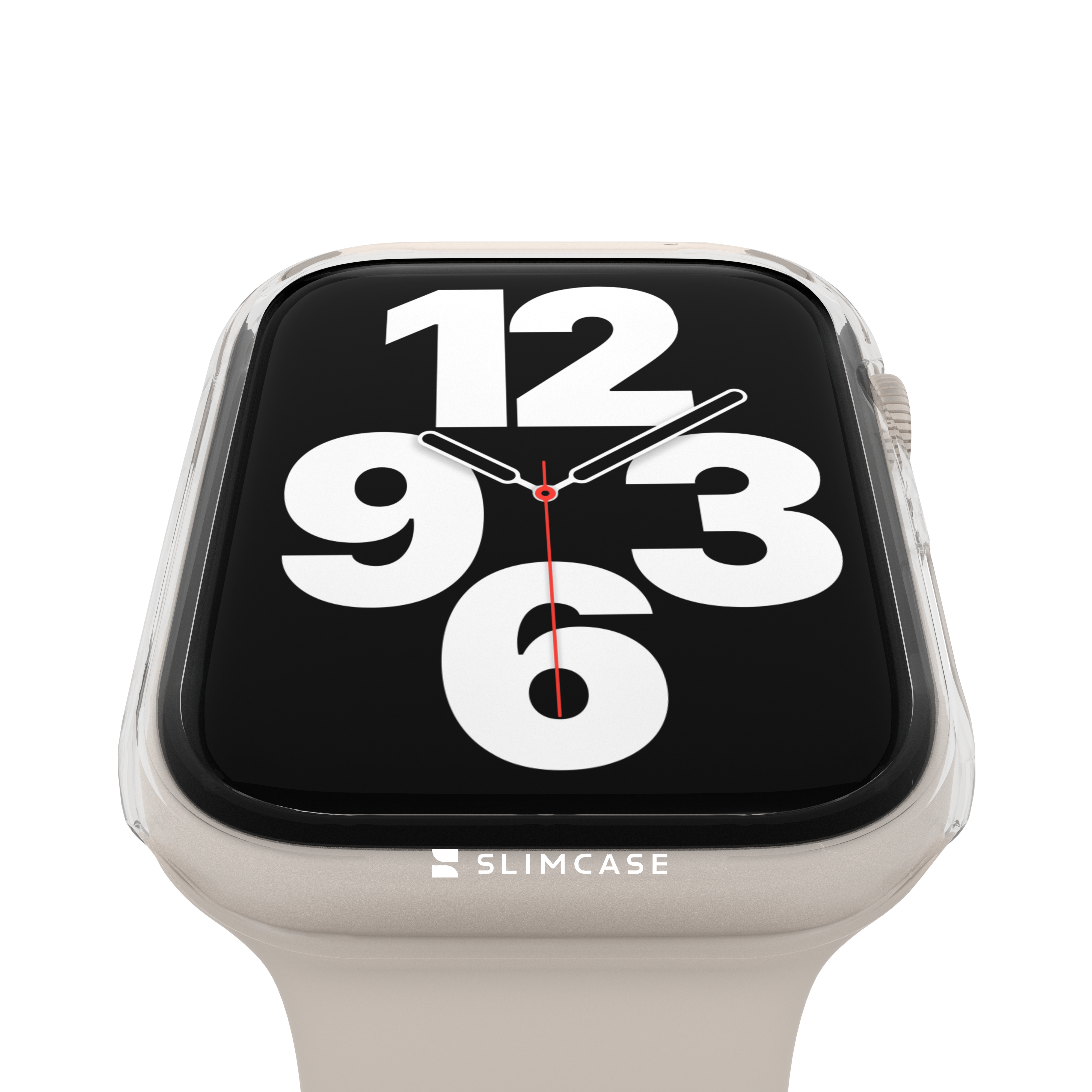 Ốp Slimcase cho dòng đồng hồ thông minh Apple Watch Series 7/8/9 - Transparent / 41 mm - Slimcase Vietnam