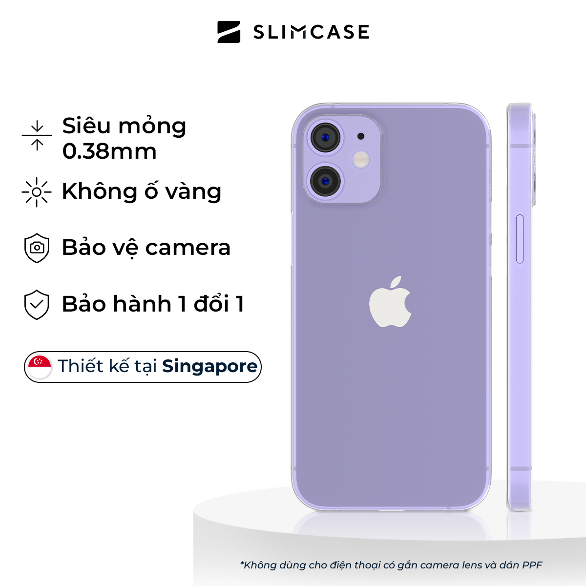 Ốp lưng Slimcase iPhone 12