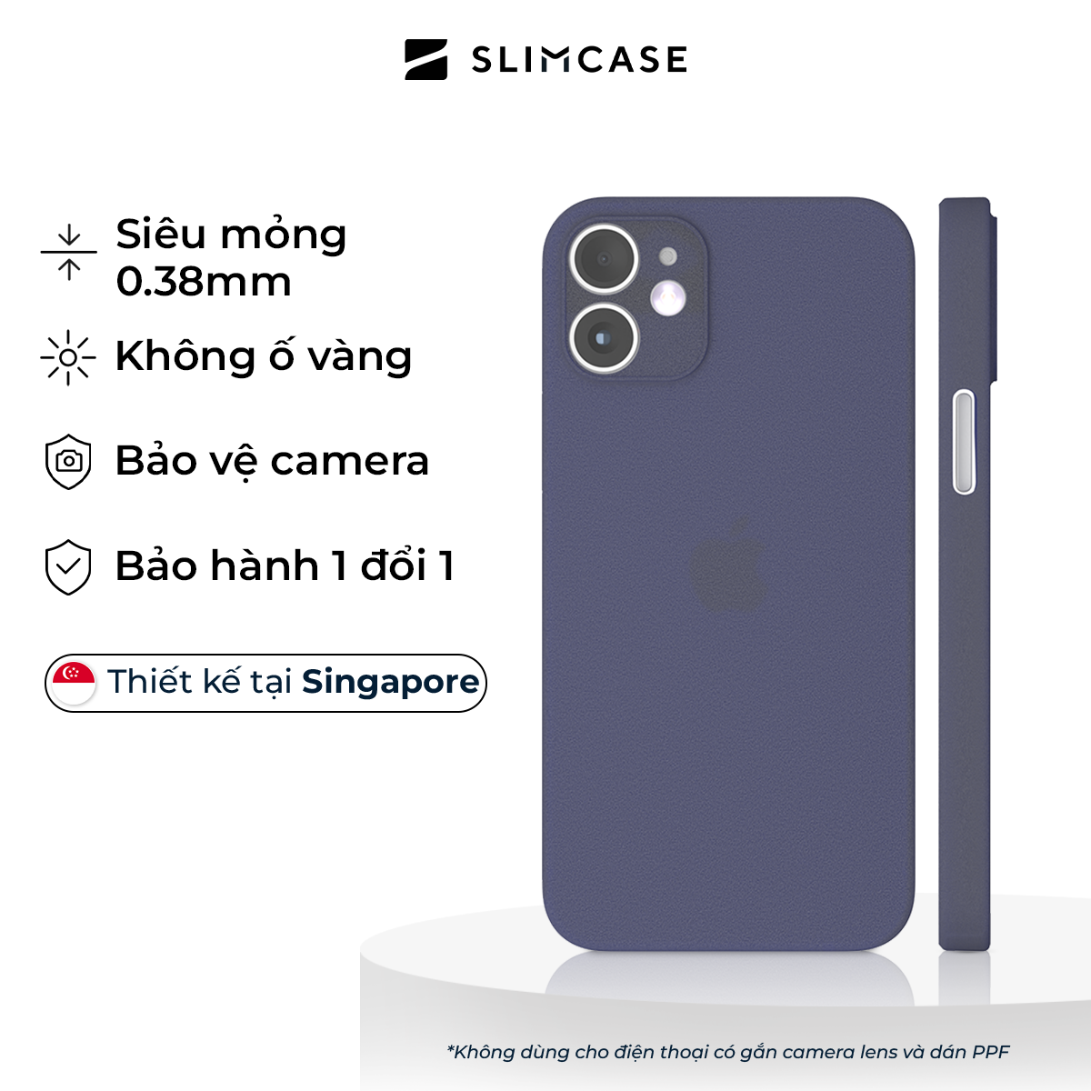 Ốp lưng Slimcase iPhone 12