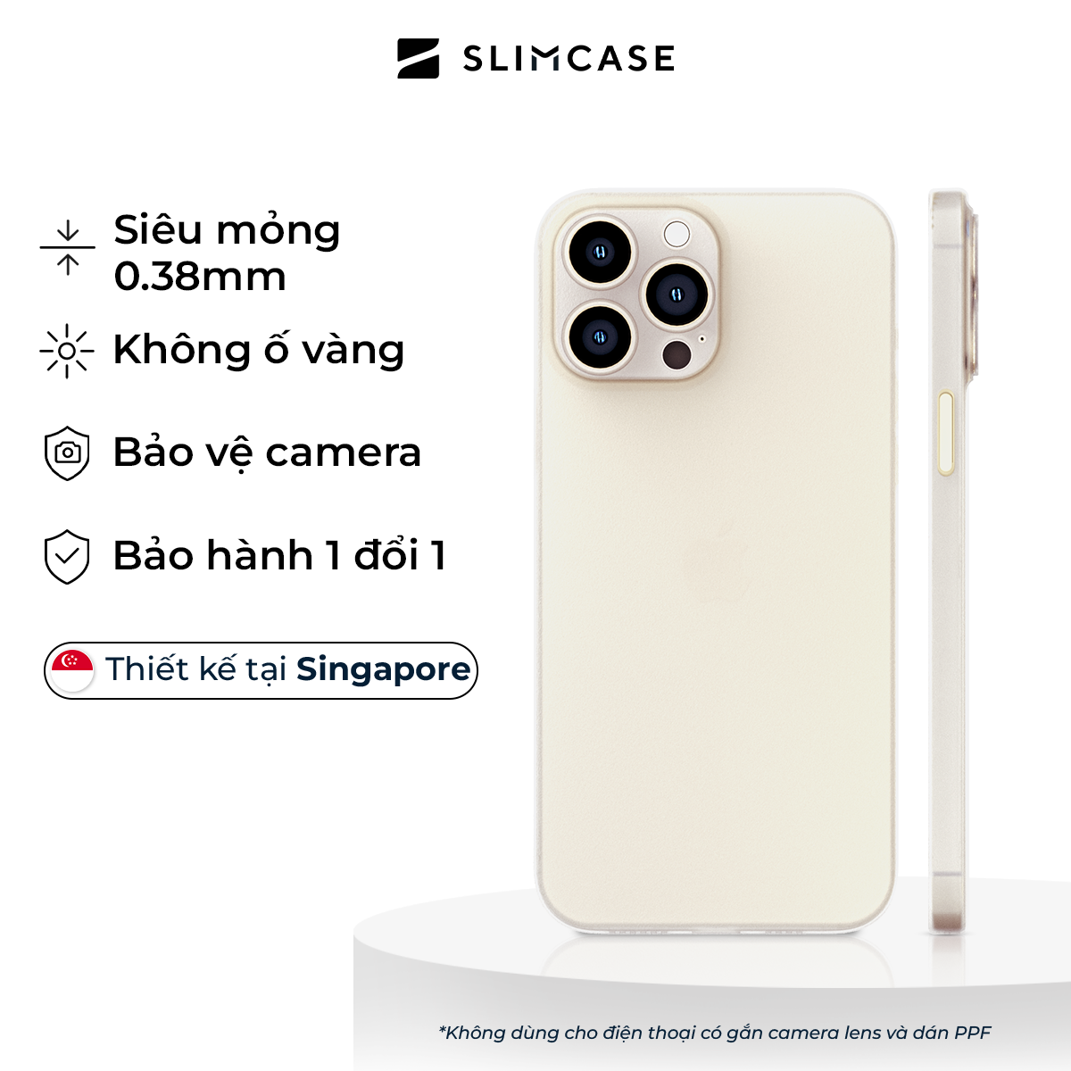 Ốp lưng Slimcase iPhone 13 Pro