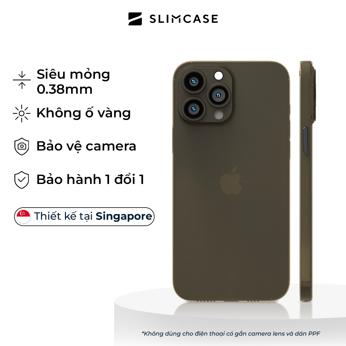 Ốp lưng Slimcase iPhone 12 Pro Max
