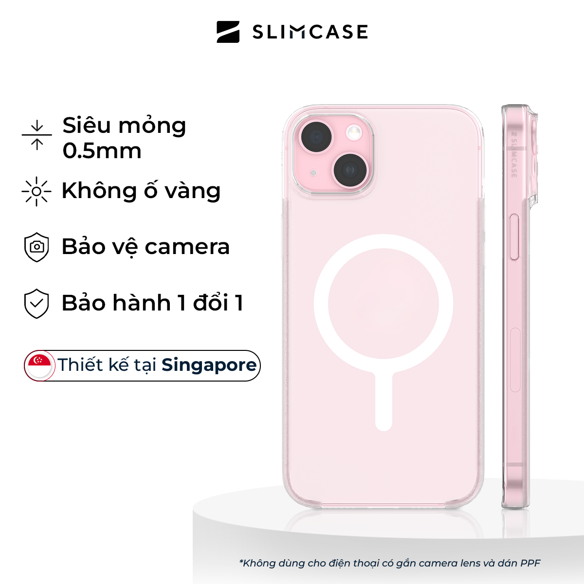 Ốp lưng Slimcase iPhone 15 Plus