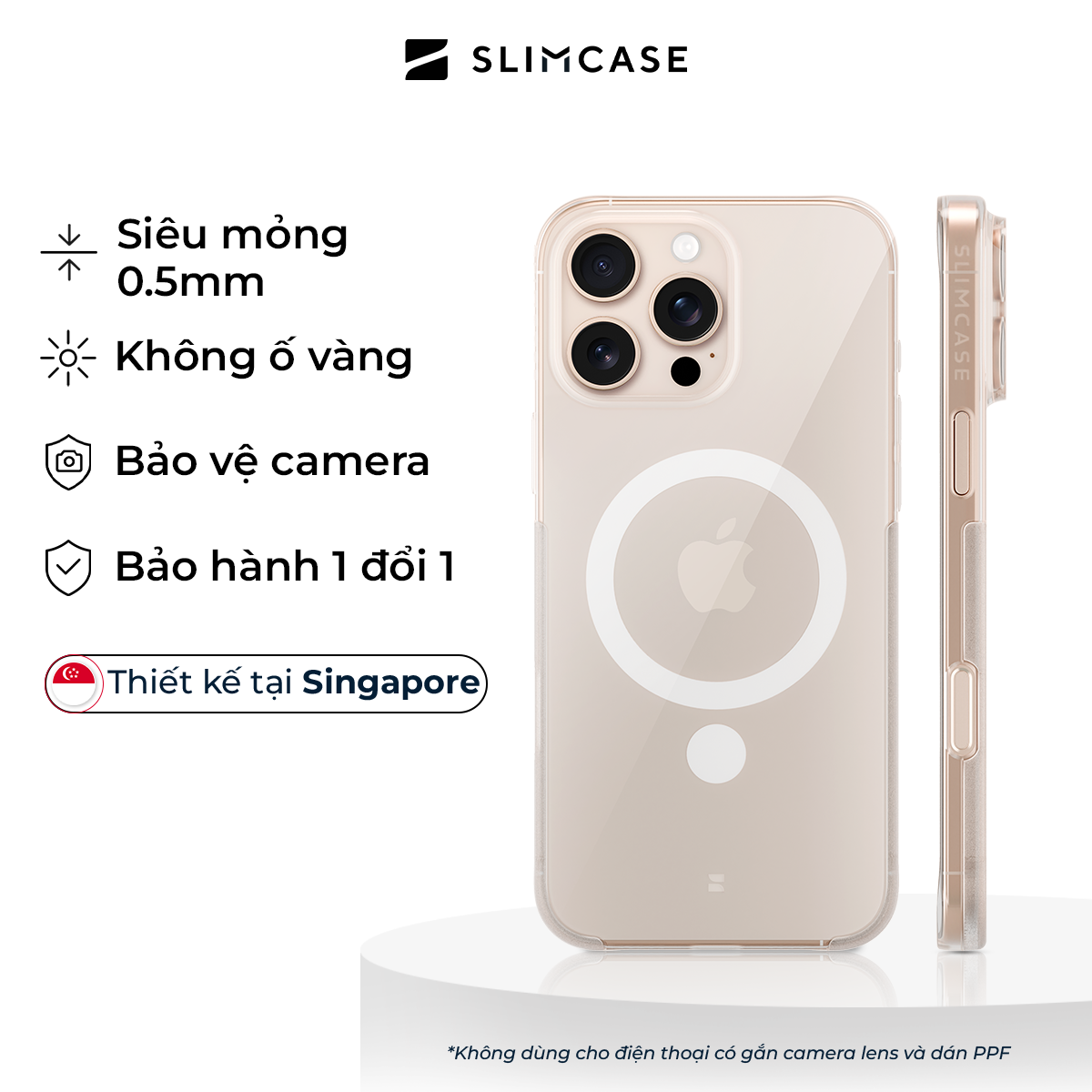Ốp lưng Slimcase iPhone 16 Pro Max