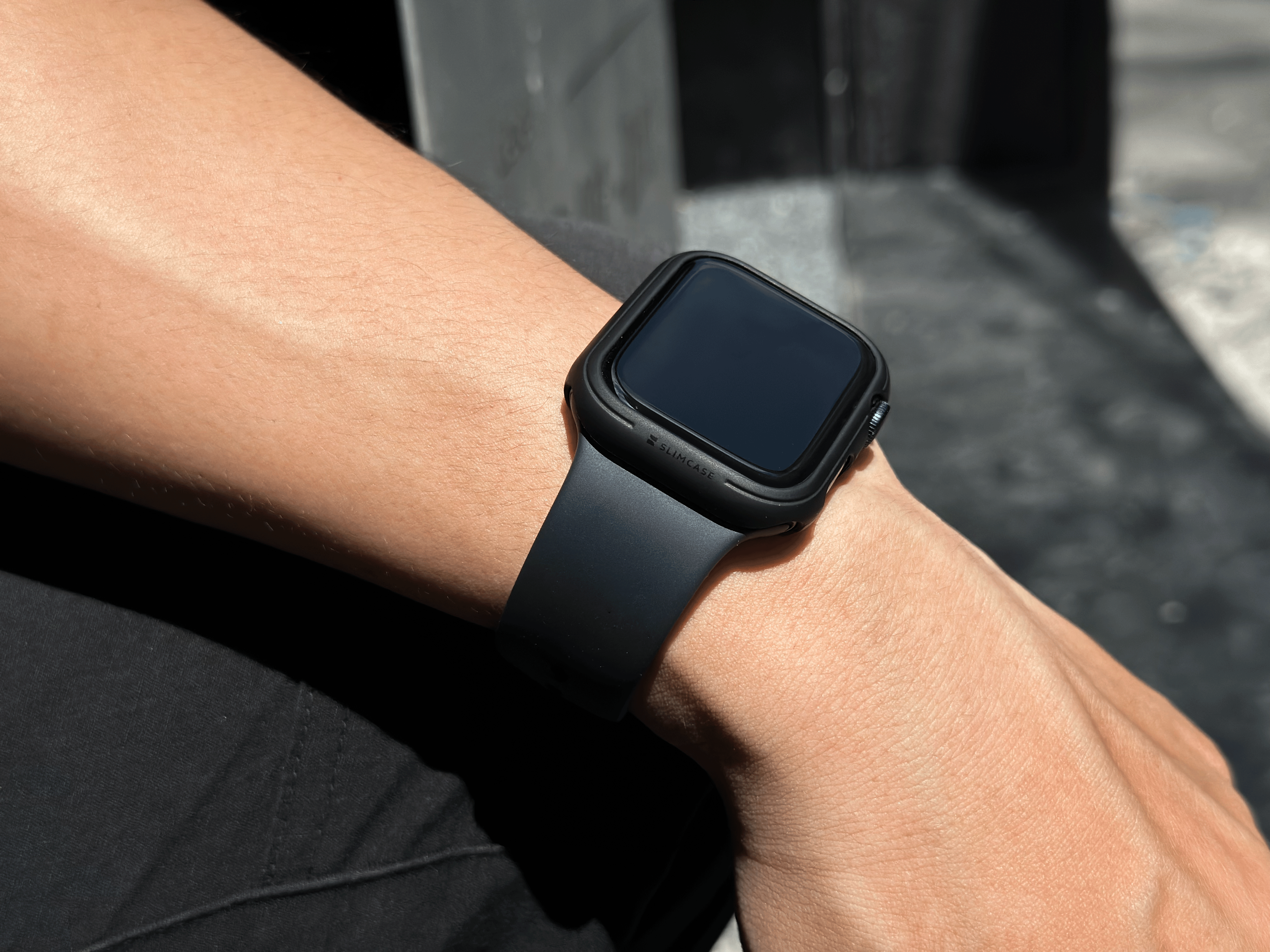 Ốp Slimcase cho dòng đồng hồ thông minh Apple Watch Series 7/8/9 - Transparent / 41 mm - Slimcase Vietnam