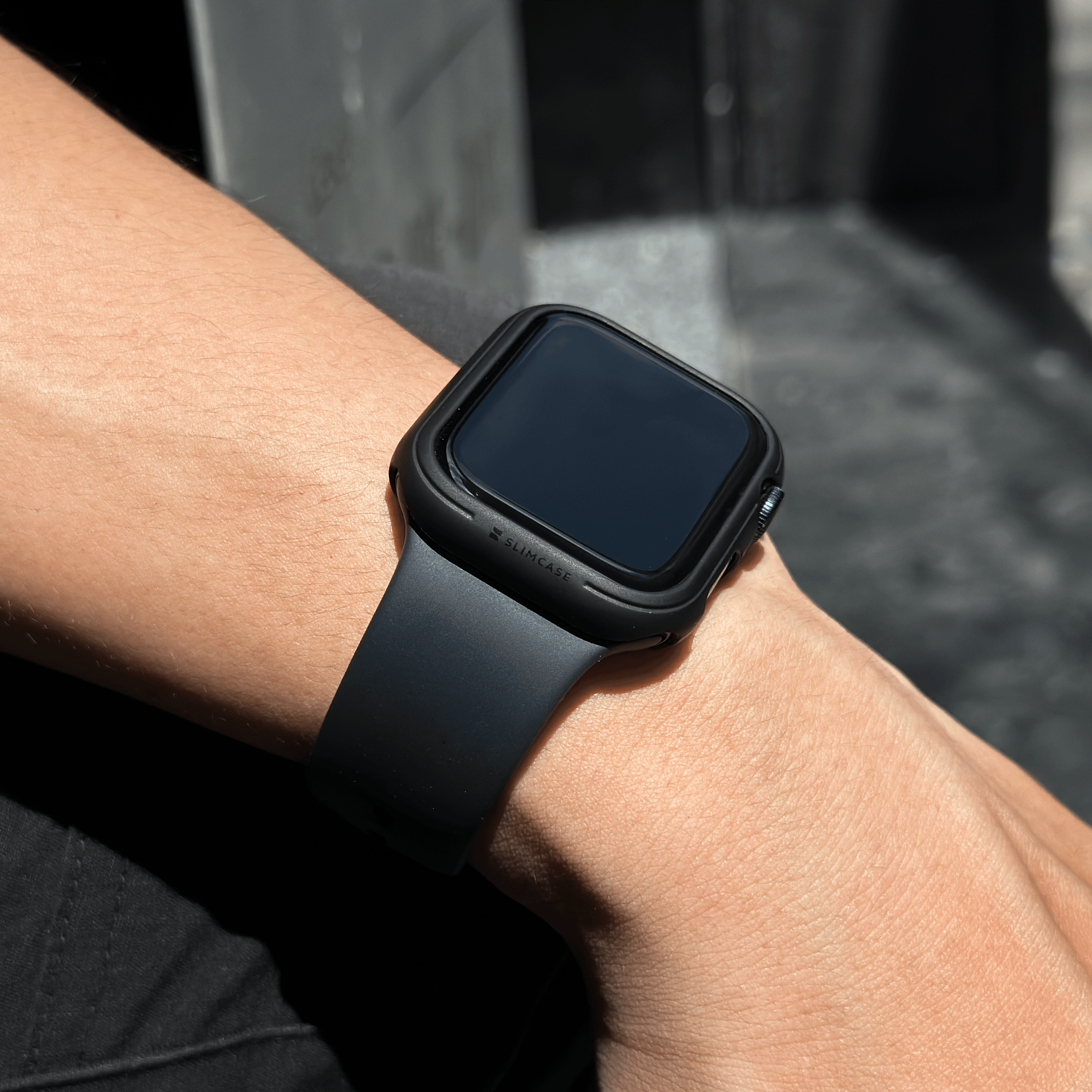 Ốp Slimcase cho dòng đồng hồ thông minh Apple Watch Series 7/8/9 - Transparent / 41 mm - Slimcase Vietnam