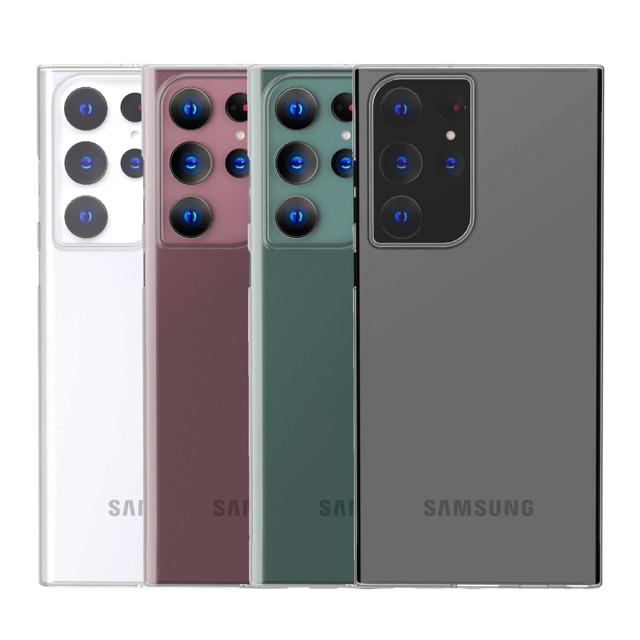 Ốp Lưng Slimcase cho Samsung Galaxy S22 Ultra - Pro - Nhám Trắng - Slimcase Vietnam