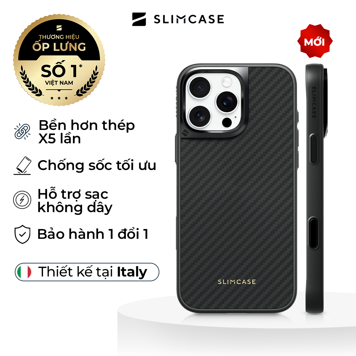 Ốp lưng Slimcase iPhone 15 Pro Max