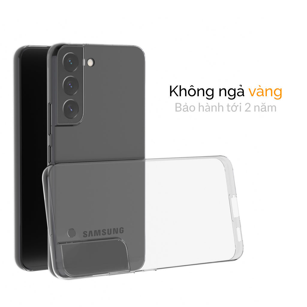 Ốp Lưng Slimcase cho Samsung Galaxy S22 Plus - Classic - Trong Suốt - Slimcase Vietnam