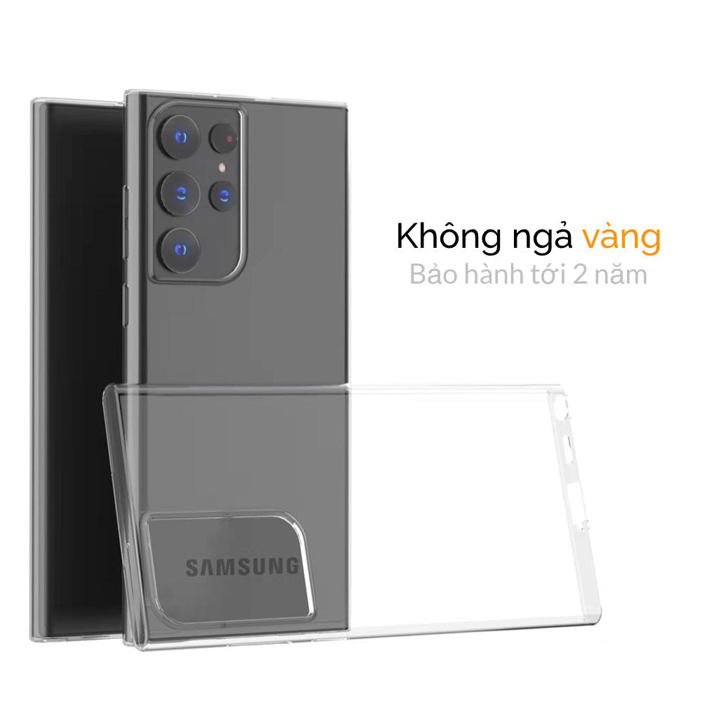 Ốp Lưng Slimcase cho Samsung Galaxy S22 Plus - Classic - Trong Suốt - Slimcase Vietnam