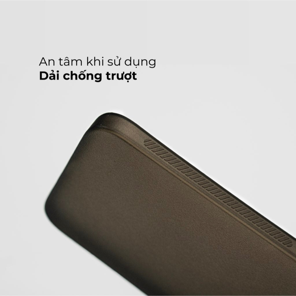 Ốp Lưng Slimcase cho iPhone 13 Pro - Pro - Nhám Đen - Slimcase Vietnam