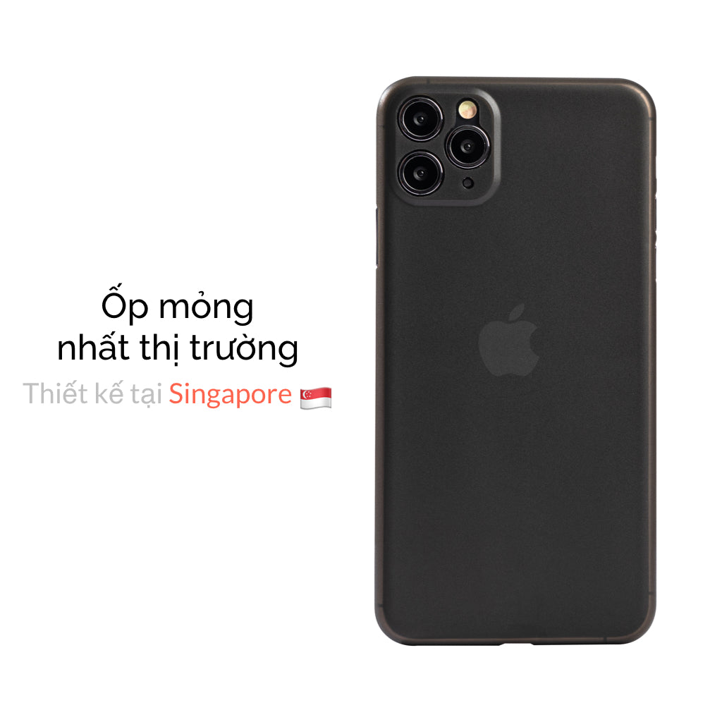 Ốp Lưng Slimcase cho iPhone 11 Pro - Classic - Trong suốt - Slimcase Vietnam