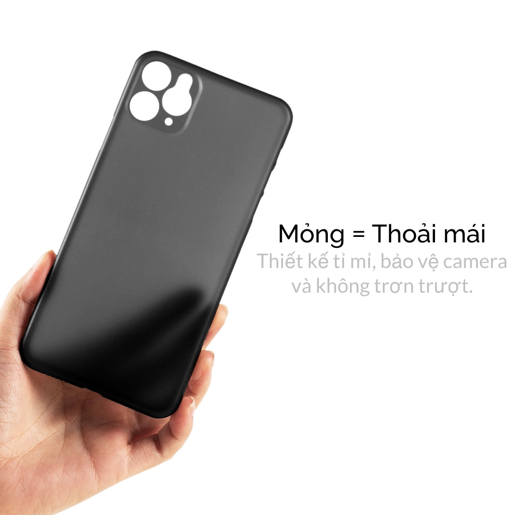 Ốp Lưng Slimcase cho iPhone 11 Pro - Classic - Trong suốt - Slimcase Vietnam