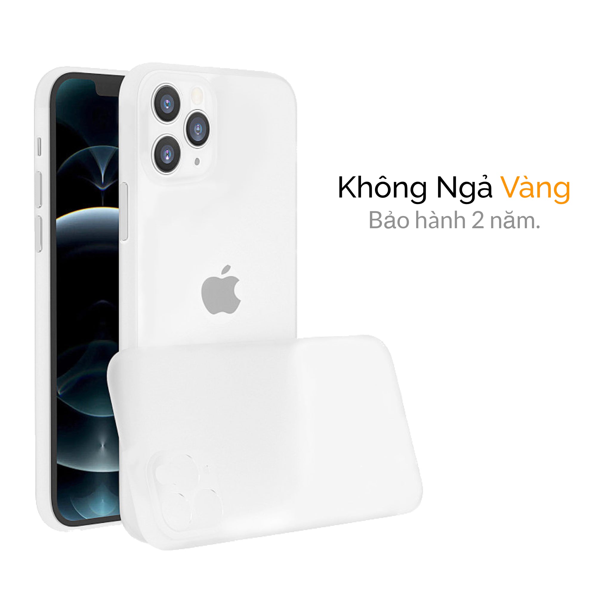 Ốp Lưng Slimcase cho iPhone 11 Pro - Classic - Trong suốt - Slimcase Vietnam