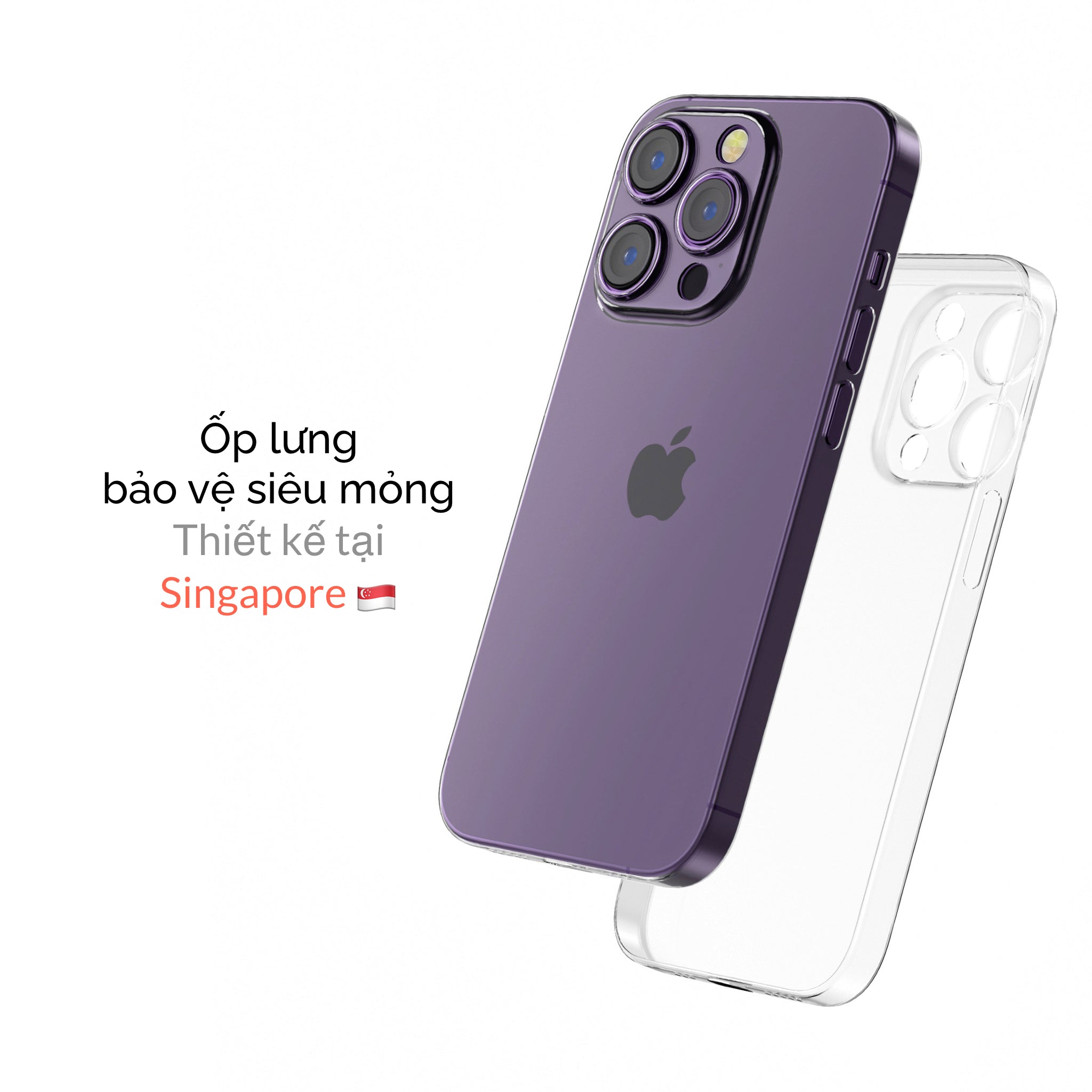 Ốp Lưng Slimcase cho iPhone 14 Pro - Unique - Non Magsafe - Slimcase Vietnam