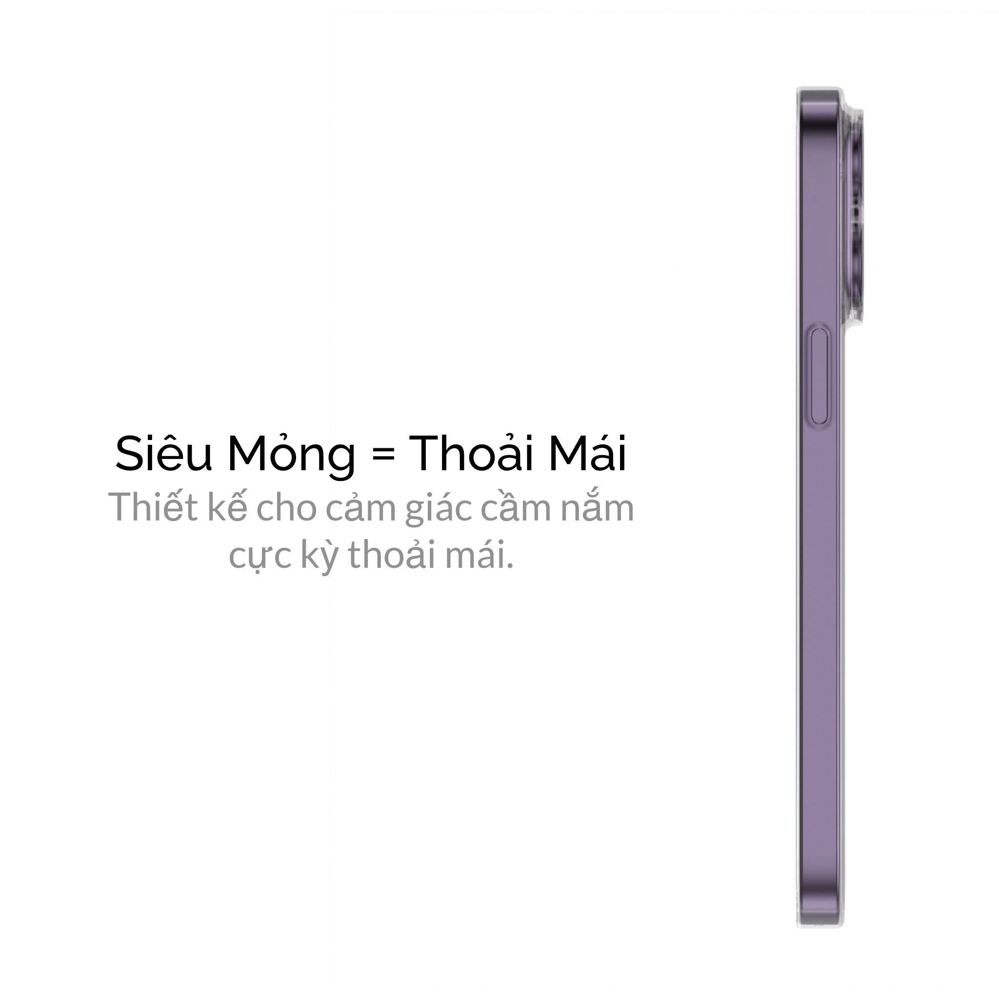 Ốp Lưng Slimcase cho iPhone 14 Pro - Unique - Non Magsafe - Slimcase Vietnam
