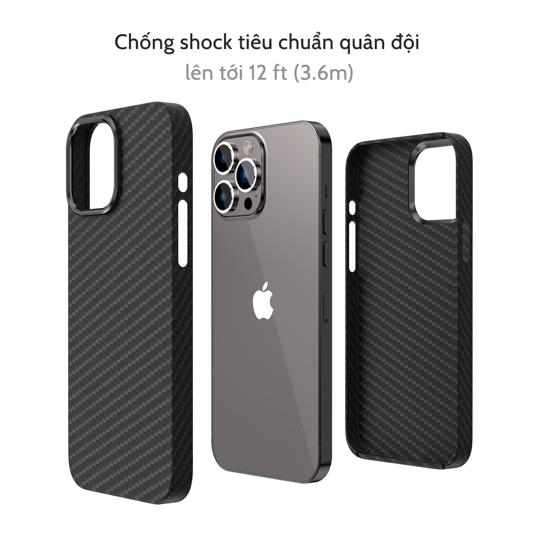 Ốp Lưng Slimcase cho iPhone 13 Pro Max - Unique - Magsafe - Slimcase Vietnam