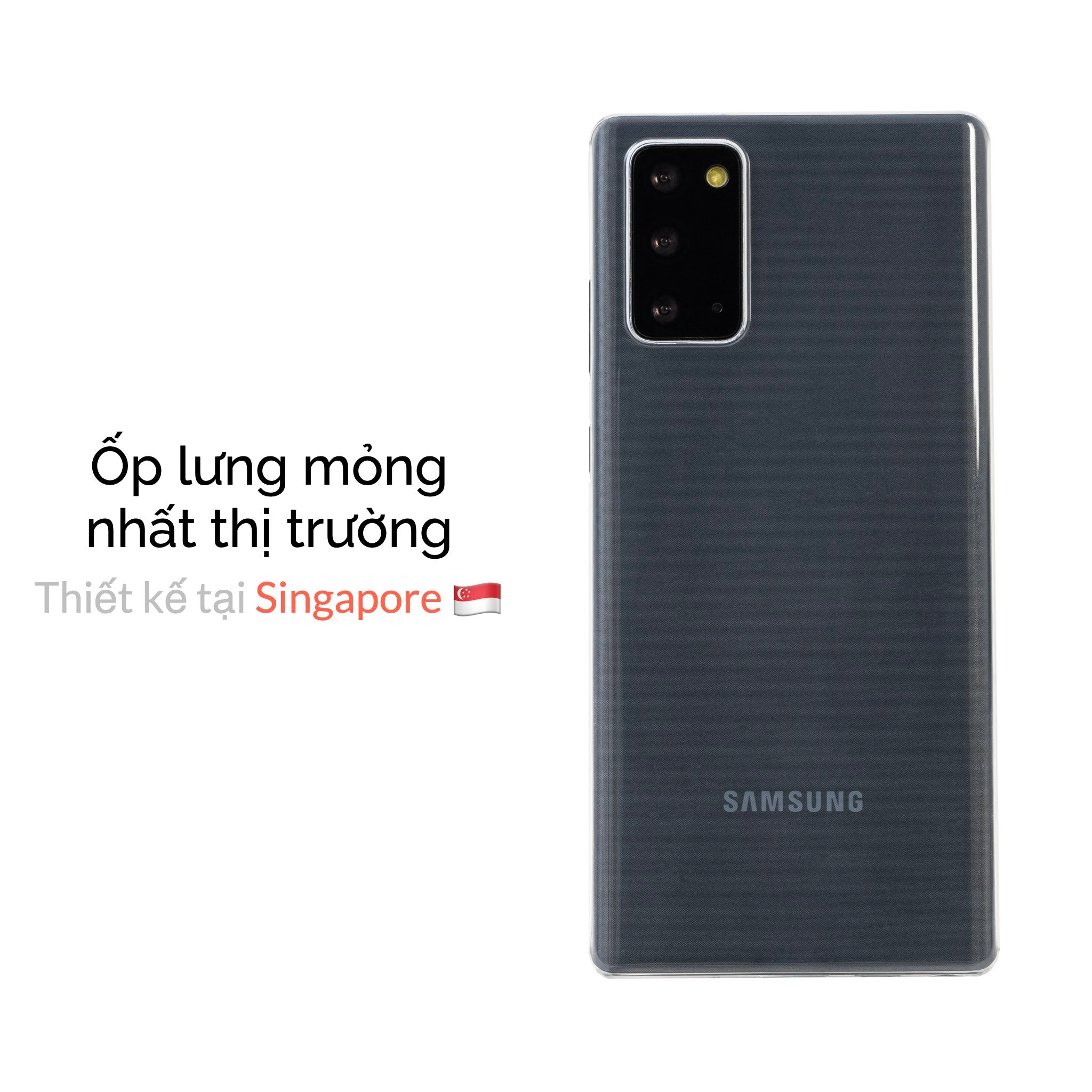 Ốp Lưng Slimcase cho dòng Samsung Galaxy S20 - S20 Plus - Slimcase Vietnam