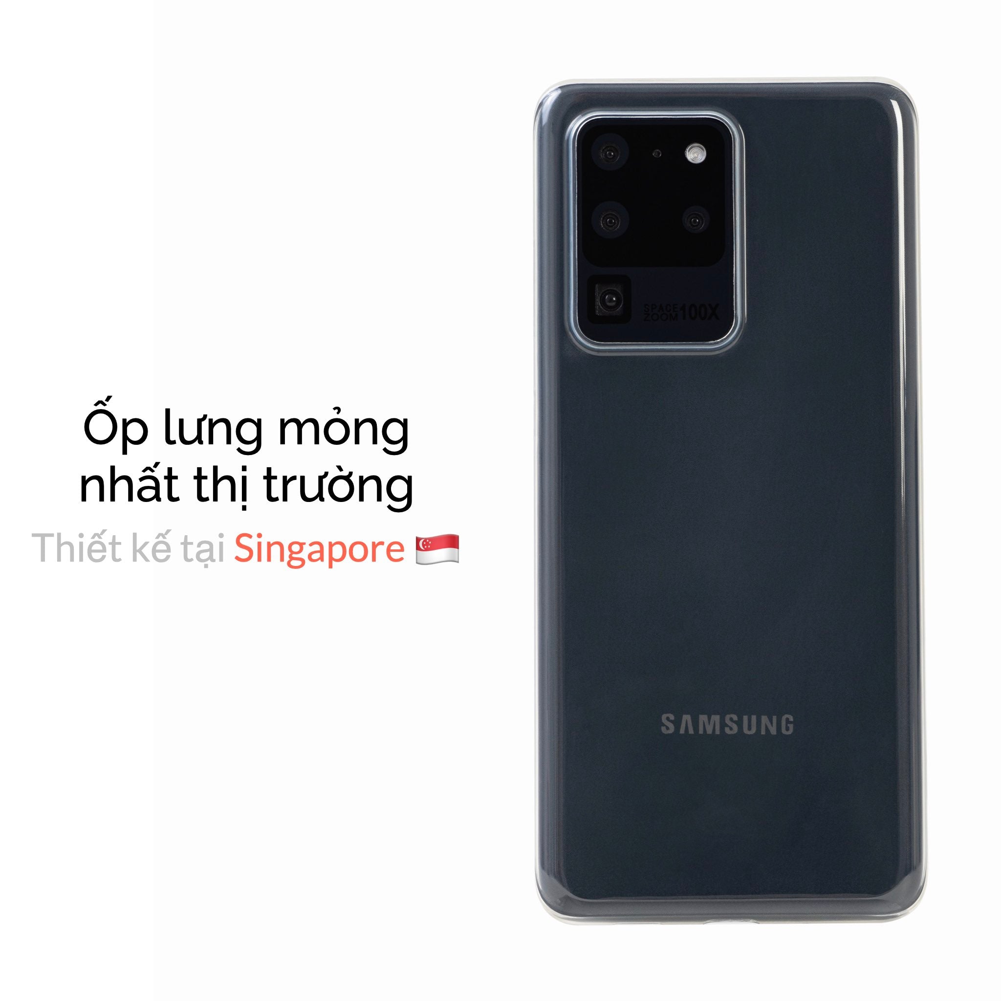 Ốp Lưng Slimcase cho dòng Samsung Galaxy S20 - S20 Ultra - Slimcase Vietnam