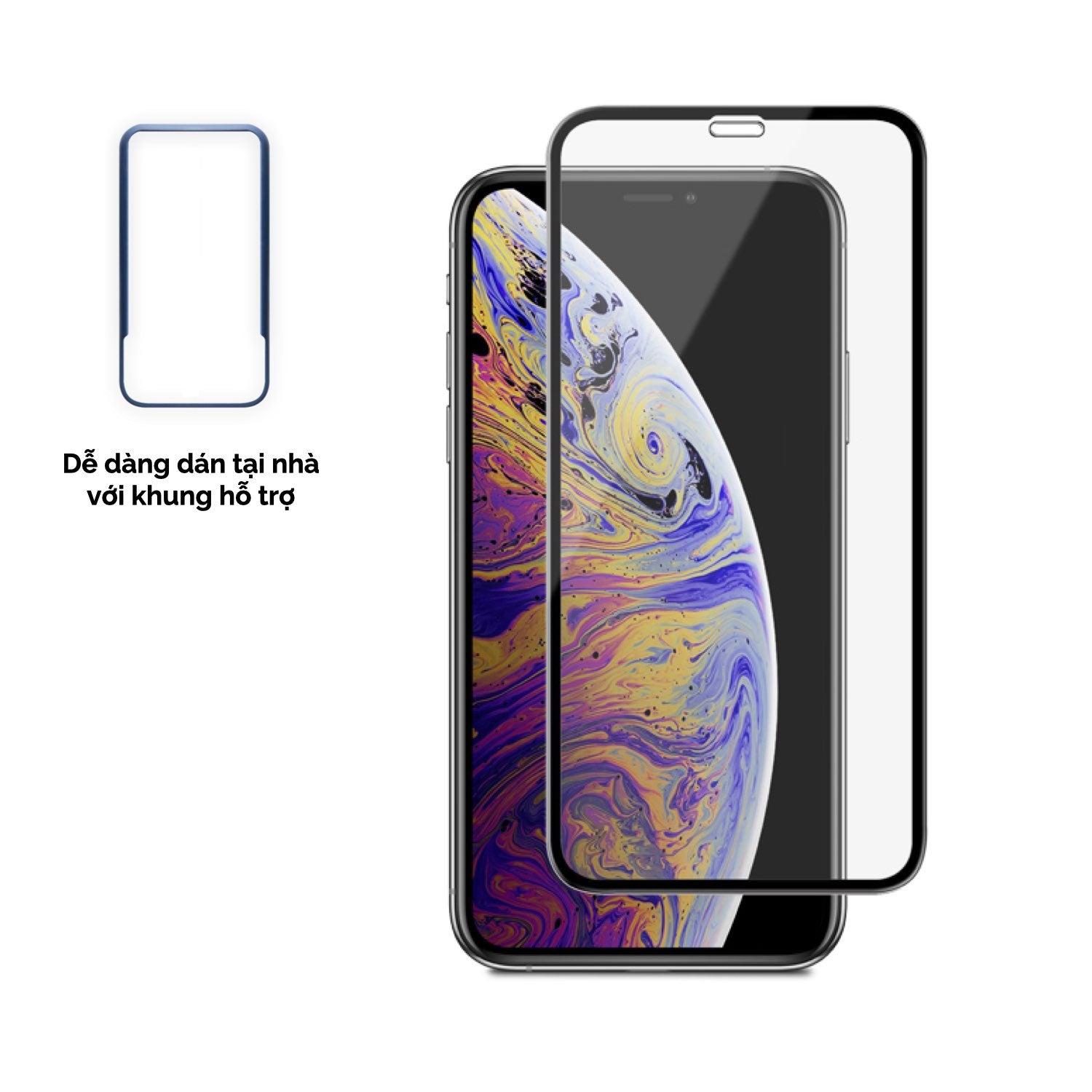 Kính cường lực cho dòng iPhone X - iPhone X - Slimcase Vietnam