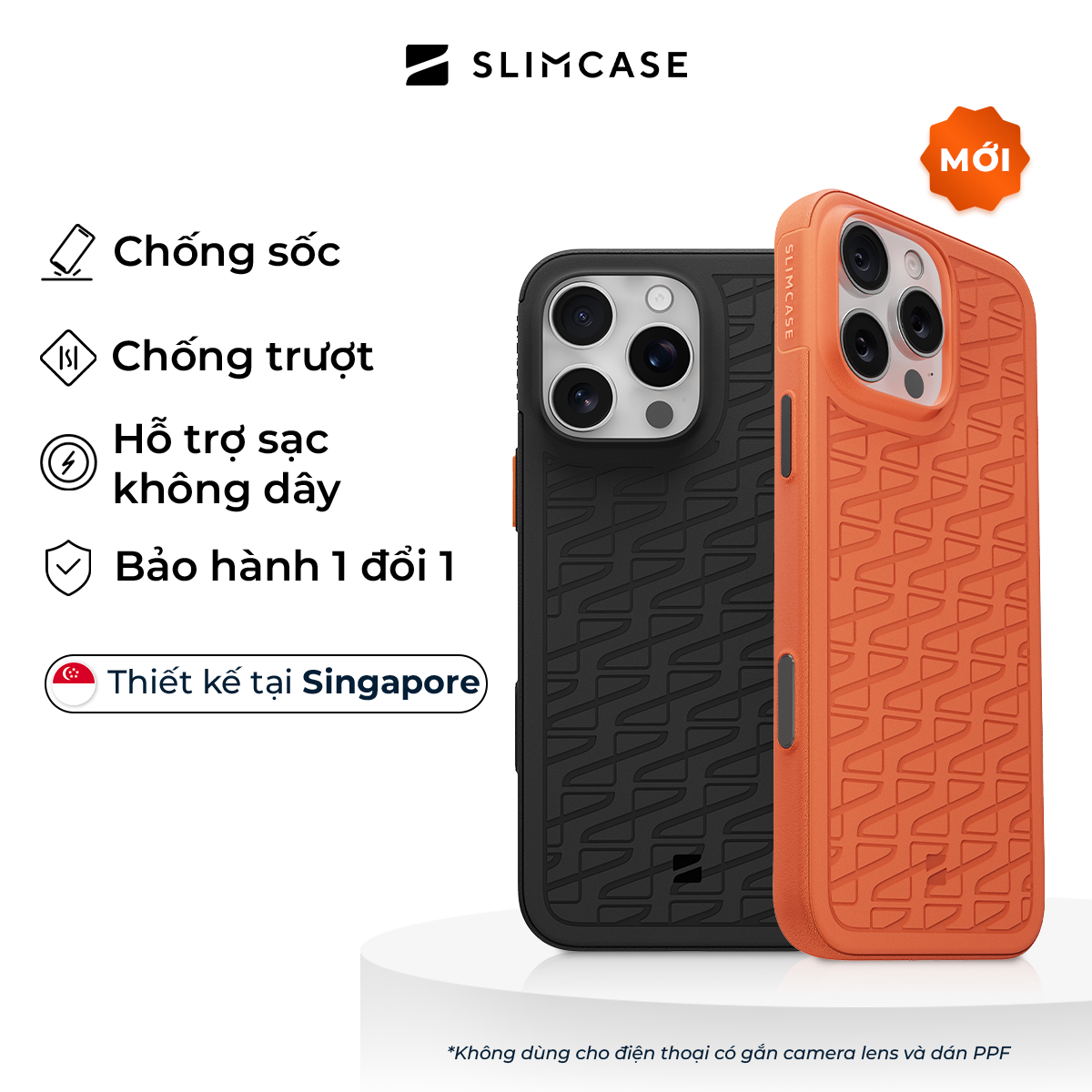 Ốp lưng Slimcase iPhone 16 Pro Max