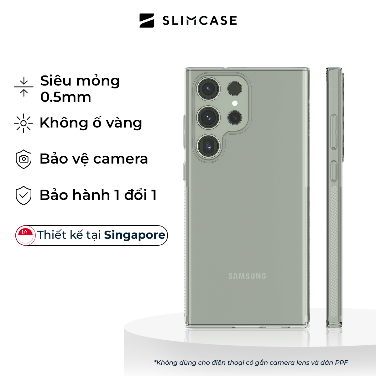 Ốp lưng Slimcase Unique Samsung Galaxy S23 Ultra