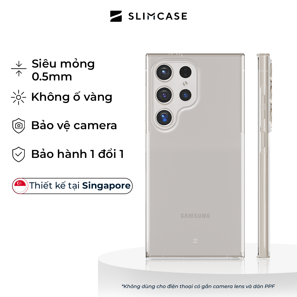 Ốp lưng Slimcase Samsung S24 Ultra