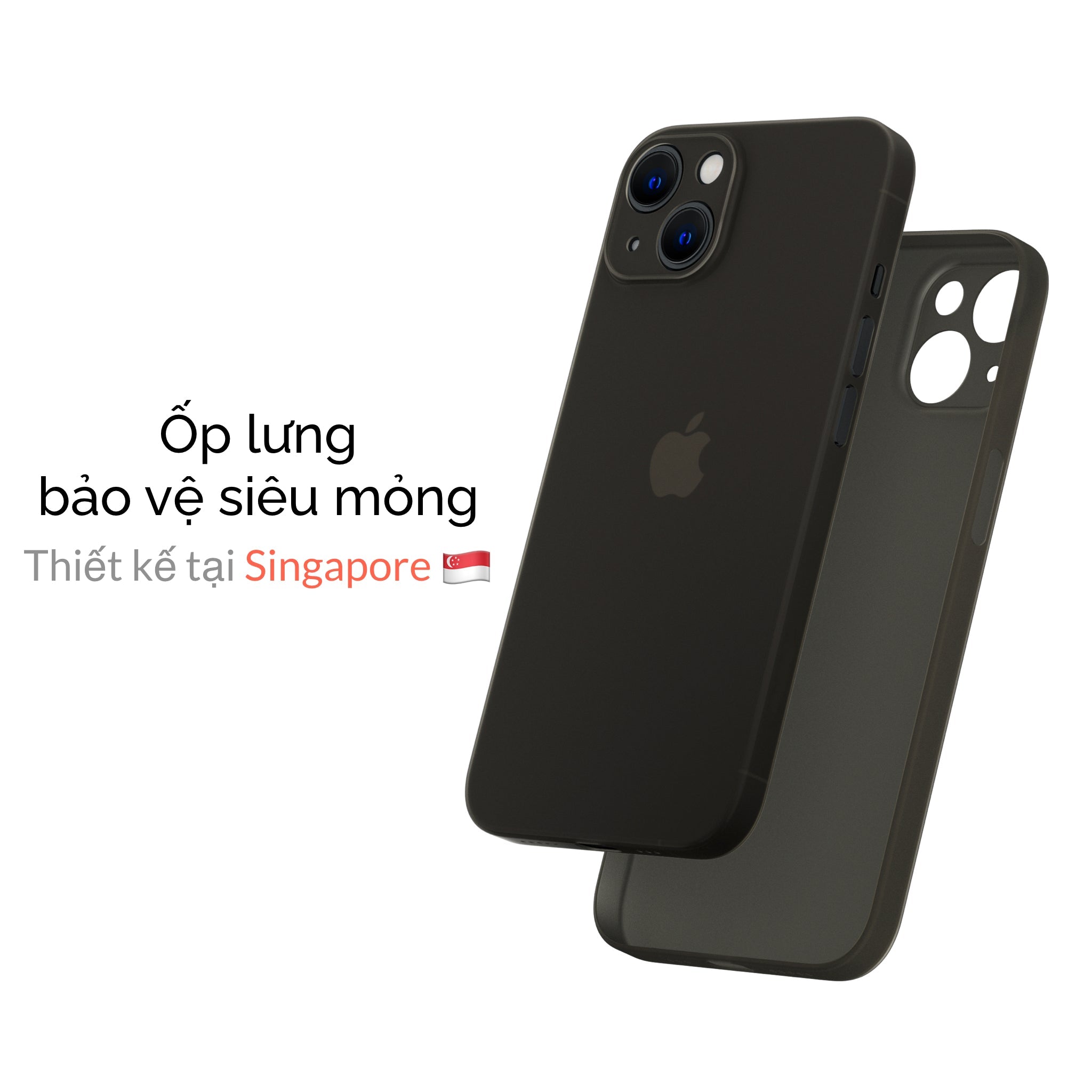 Ốp lưng Slimcase iPhone 13 - Unique / Trong suốt MagSafe Slimcase Vietnam