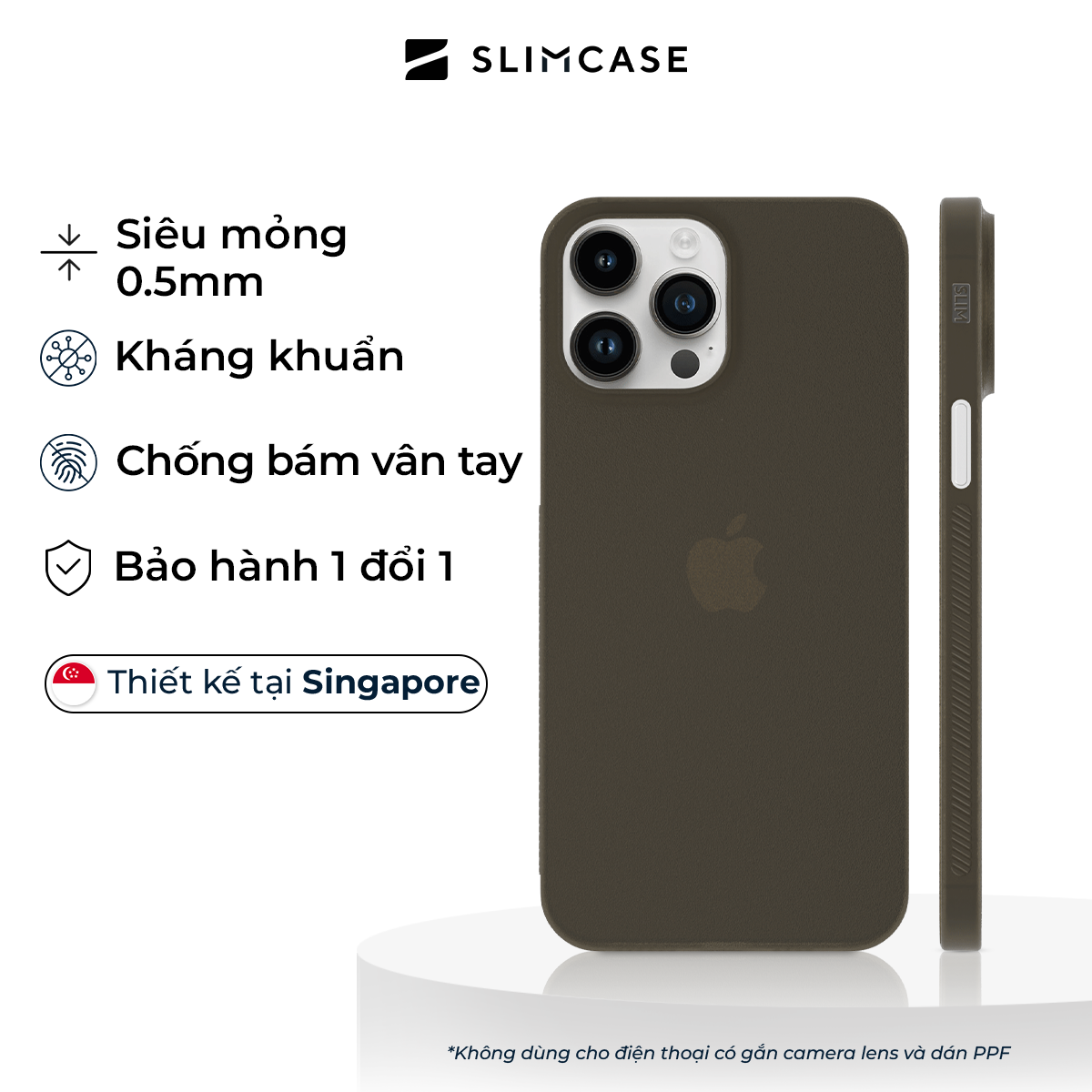 Ốp lưng Slimcase iPhone 12 Pro Max