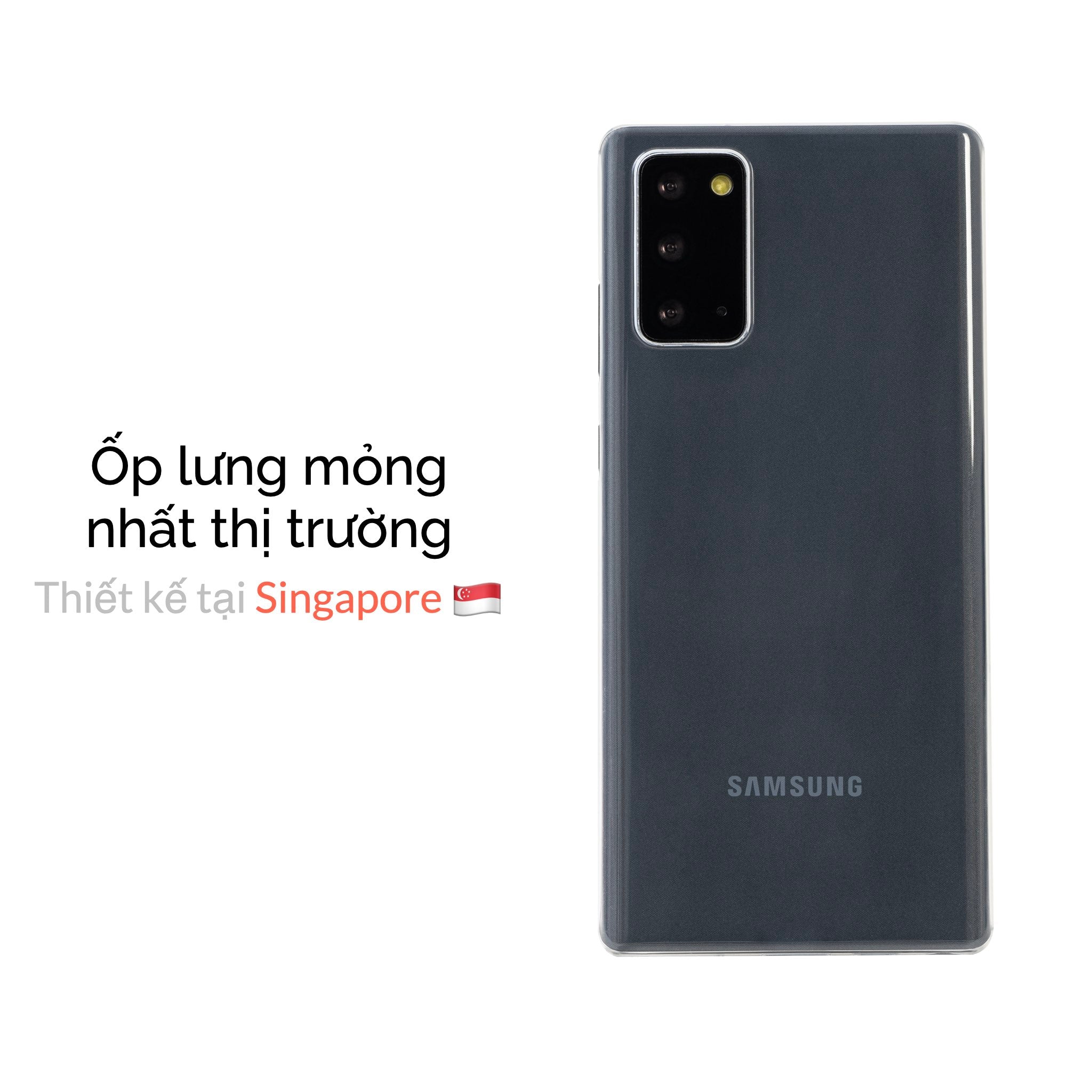 Ốp lưng Slimcase dòng Samsung Galaxy S20 - Classic / S20 Slimcase Vietnam