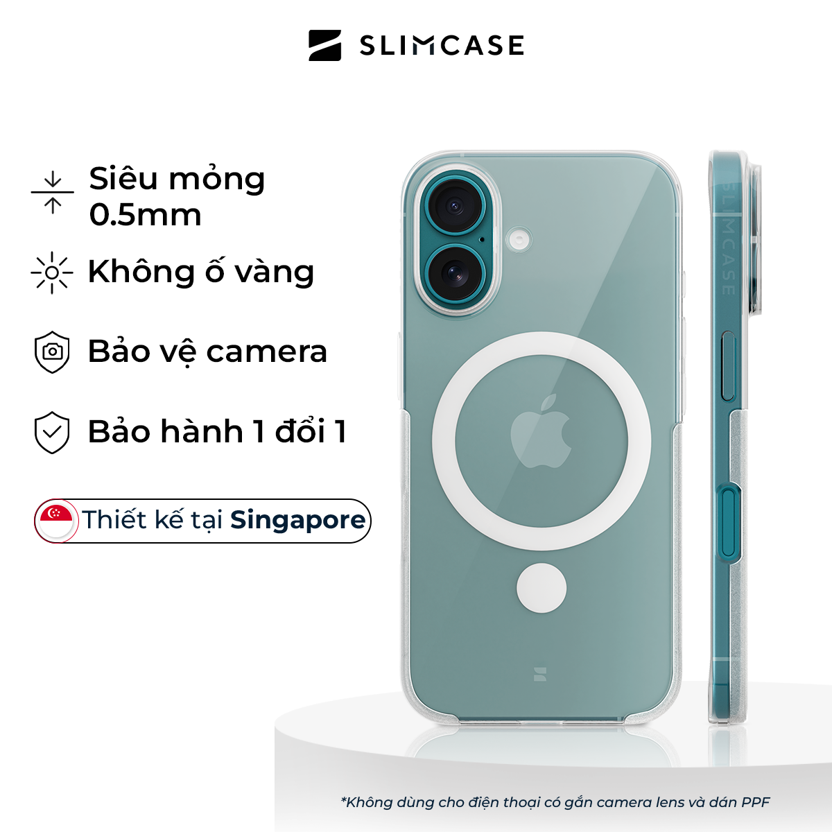 Ốp lưng Slimcase iPhone 16 Plus